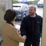 Paul carpet man visiting customers at home!